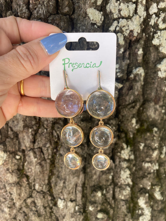 Glass Bubble Earrings