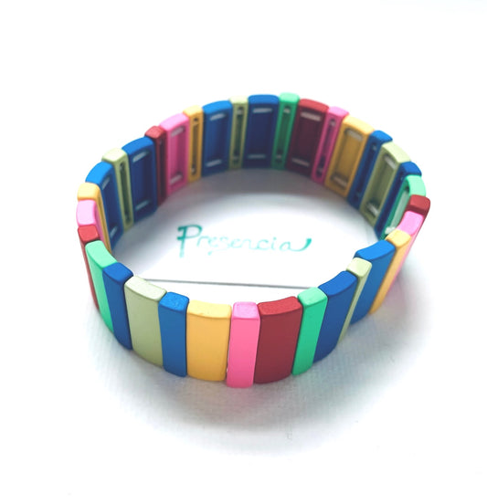 Multicolor Baguette bracelet